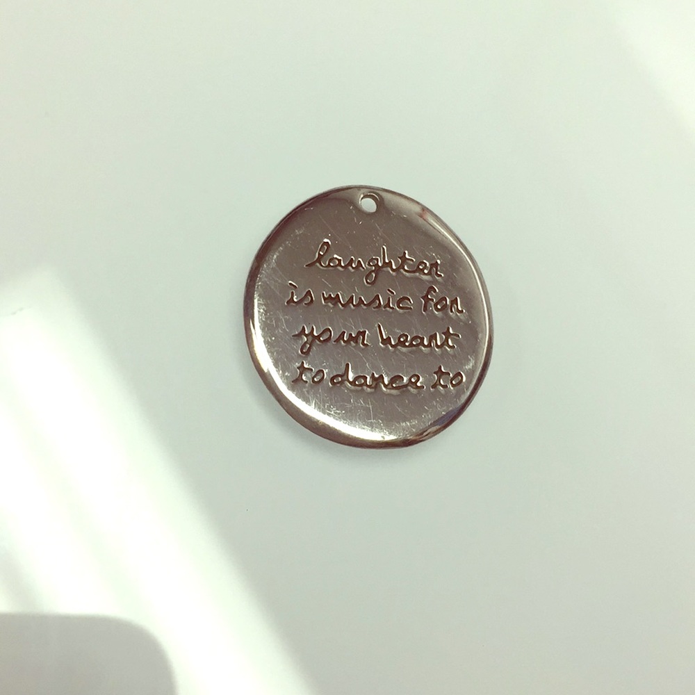 Sterling silver pendant free as add on